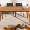 Table d'extérieur en bois massif