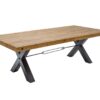 Table repas 200cm en bois de pin massif