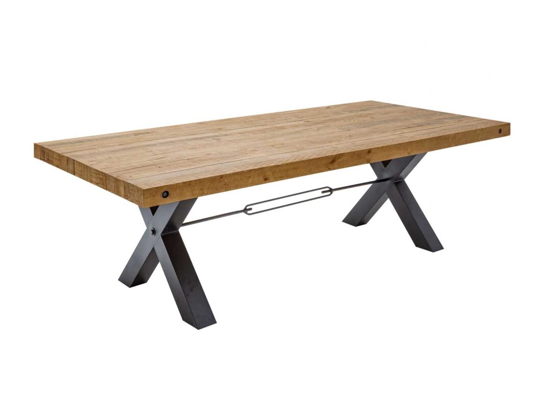 Table repas 200cm en bois de pin massif
