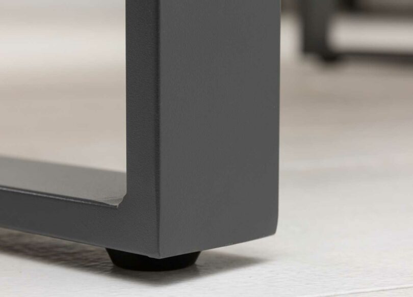 Piétement en aluminium anthracite