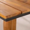 Bois massif d'Acacia design