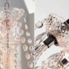 zoom sur le lustre baroque et moderne