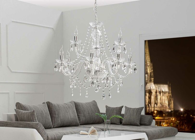 lustre 75 cm en acrylique
