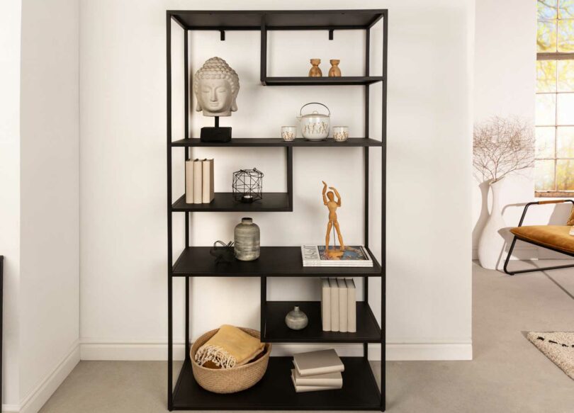meuble étagère de rangement moderne et minimaliste