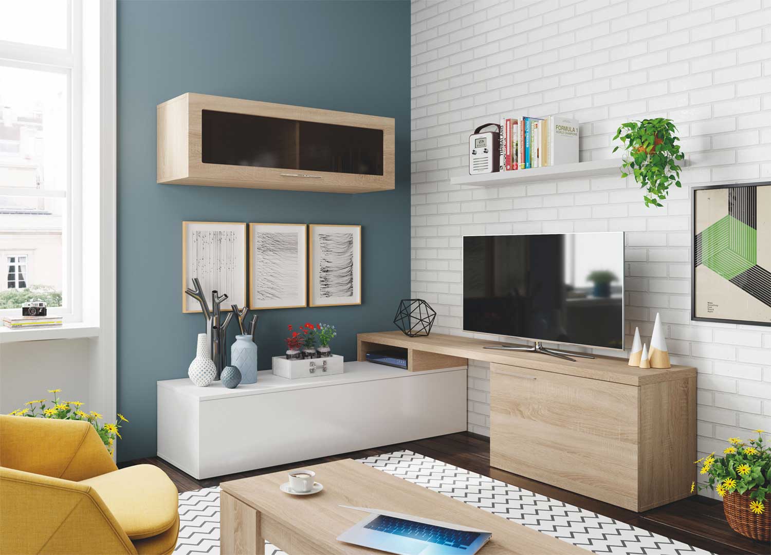 meuble tv led, meuble tv modulable, meuble tv moderne, meuble de  télévision, meuble tv, meubles…