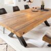 table à manger 200 cm moderne en bois massif