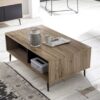 table basse moderne aspect bois