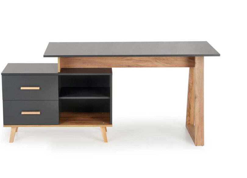 Bureau droit avec rangement