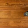 Table basse 110 cm en bois d'acacia massif finition miel naturel