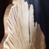 Décor feuille en bois
