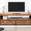 meuble tv en bois 135 cm