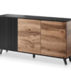 meuble de rangement moderne aspect bois