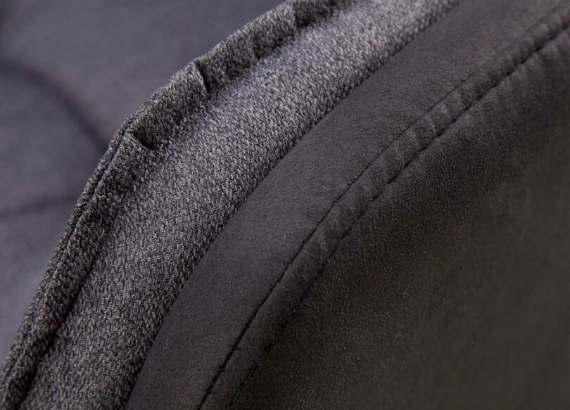 tissu gris anthracite