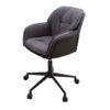 fauteuil de bureau moderne en tissu confortable