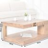 dimensions de la table basse