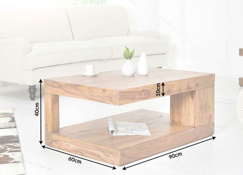 dimensions de la table basse