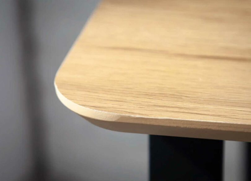 zoom sur le plateau du bureau