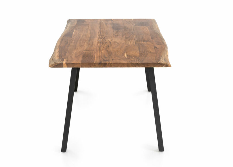 table de repas rectangulaire en bois