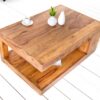 table basse 90 cm en bois de sesham