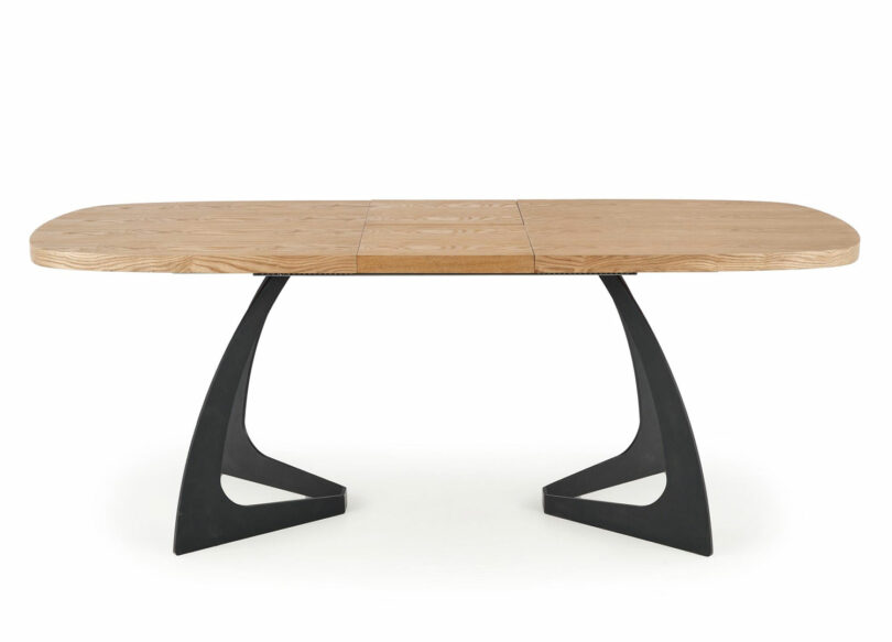 table de repas pour 8 personnes aspect chêne