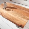 table basse pas cher 110 cm en bois