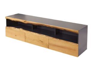 Meuble tv bois massif de chêne