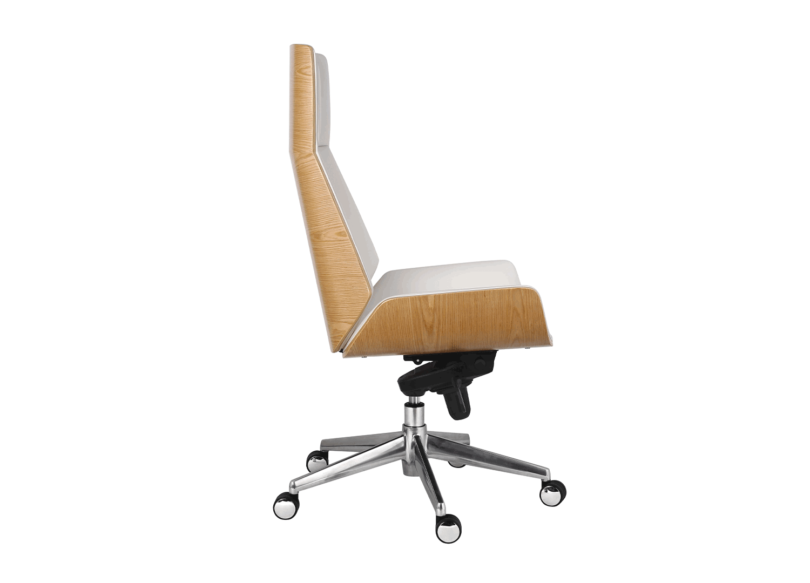 Siège de bureau de profil