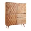 buffet bahut en bois massif d'acacia