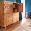 meuble buffet en bois d'acacia