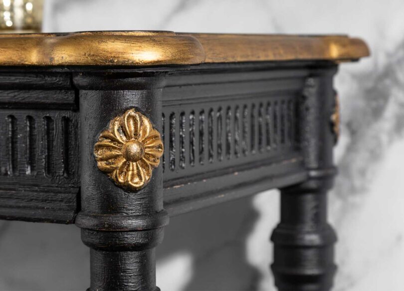 bordure de la console