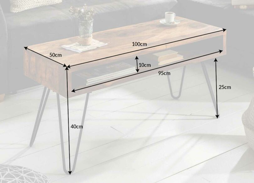 dimensions table de salon