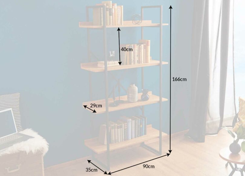 dimensions du meuble étagère