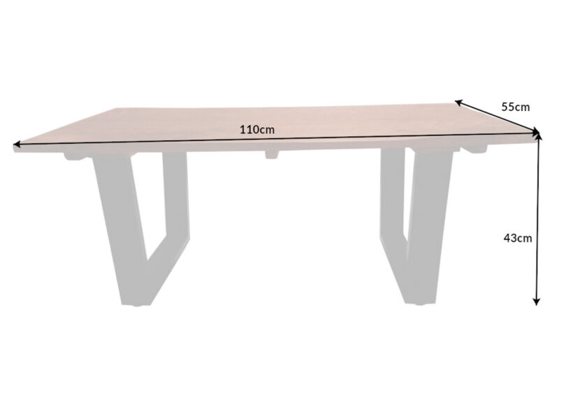 dimensions de la table de salon