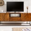 meuble tv 160 cm en bois de manguier