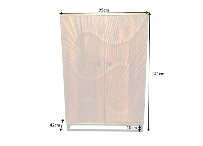Dimensions du meuble de bar haut