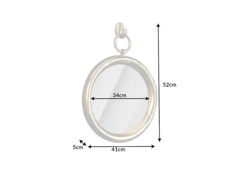 Dimensions du miroir rond