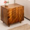 Table basse bout de canapé en bois massif
