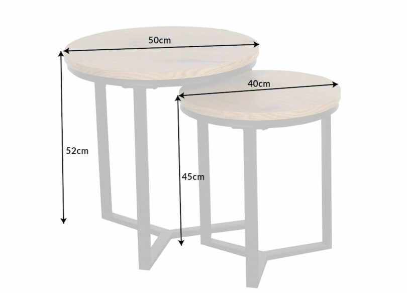 dimensions des tables basses