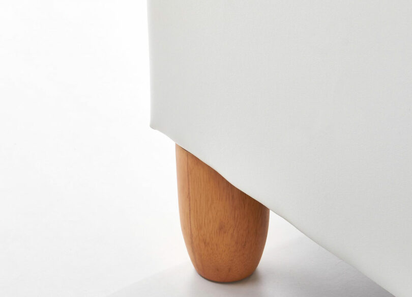 zoom sur le pied du lit