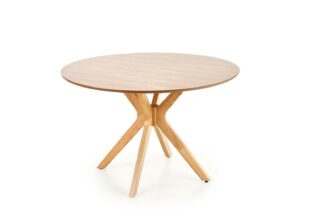 table de salle à manger en bois ronde pour 4 personnes