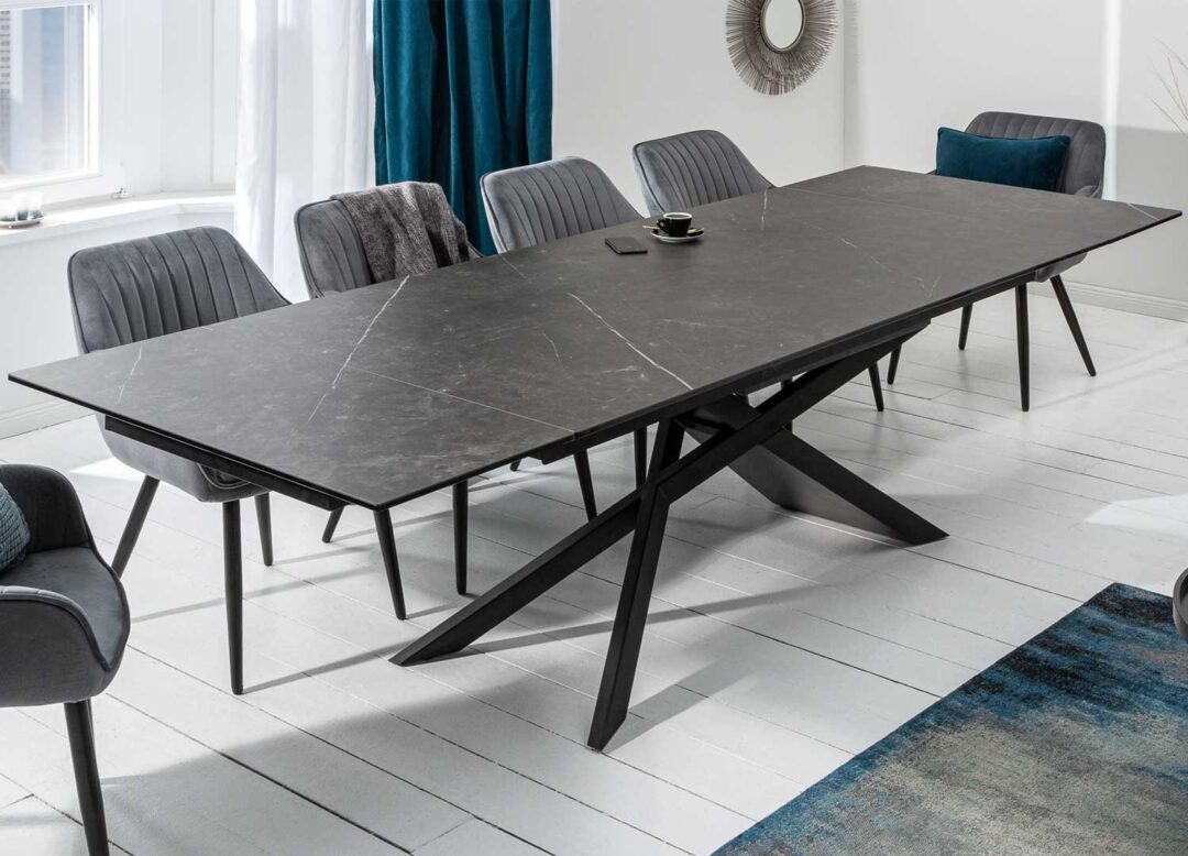 table de repas avec allonge 260 cm