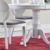 pied shabby chic de la table de repas