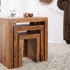 tables gigogne en bois massif