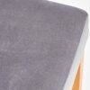 tissu gris de la chaise