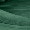 zoom sur le velours vert