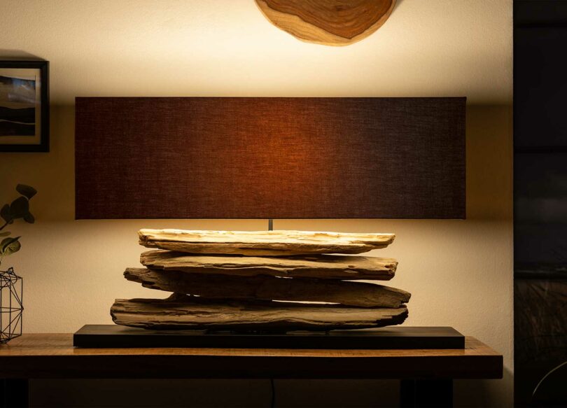 Lampe ambiance chaude à poser