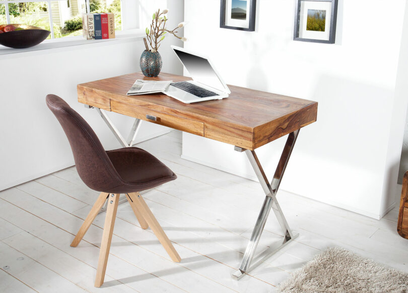 Meuble bureau en bois de sesham