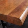 Plateau de table en bois d'acacia