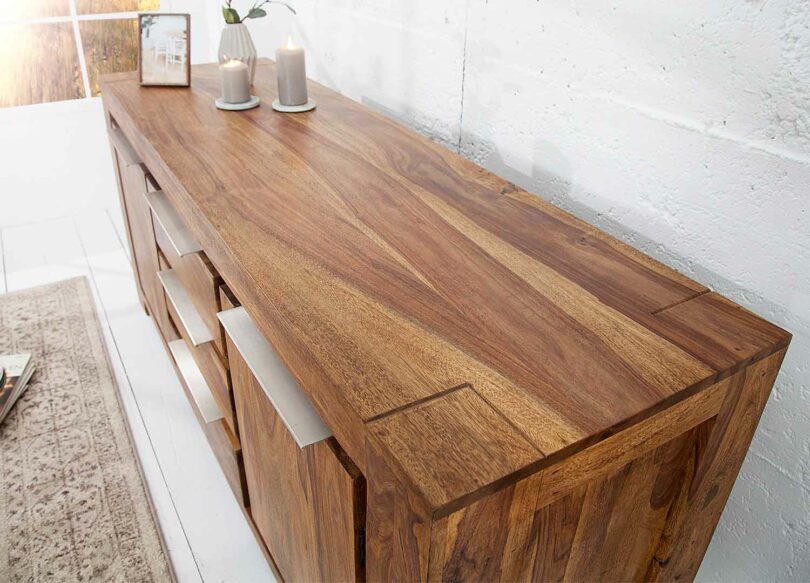 meuble buffet en bois de sesham