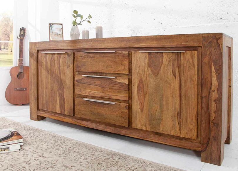 buffet en bois de sesham